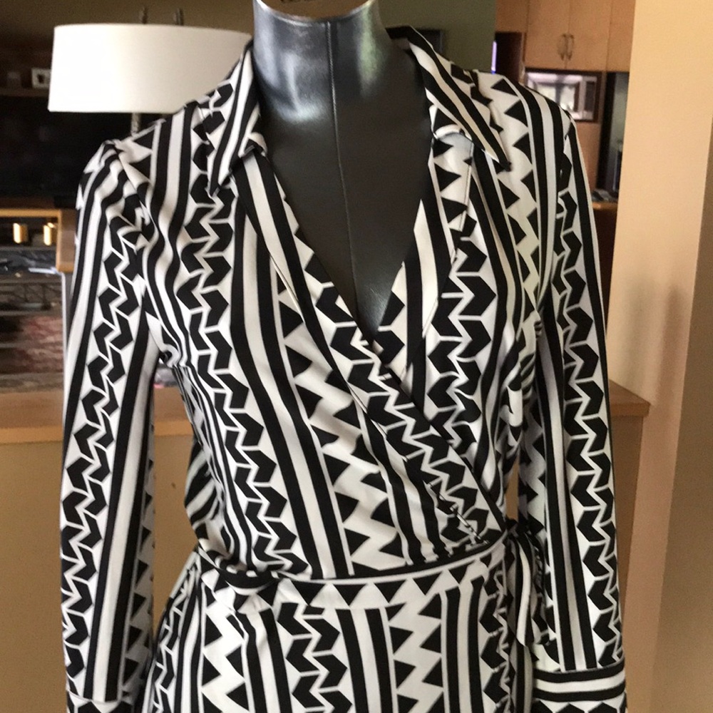 Cute little black and white romper